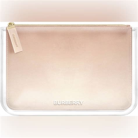 burberry clear makeup bag|Burberry makeup bag nordstrom.